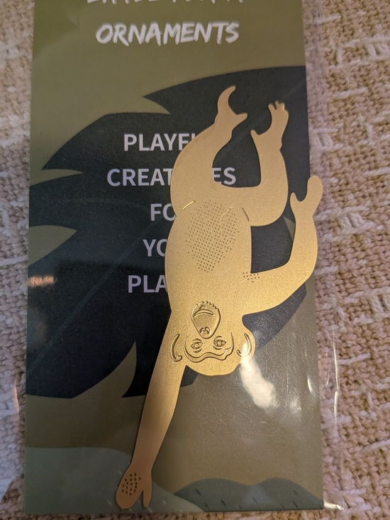 no brand Other - Gold Monkey Plant Ornament